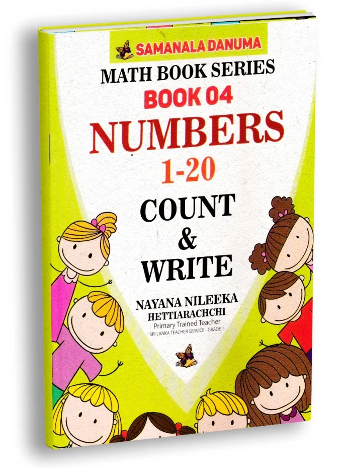 Numbers Count & Write 04 – Grade 1